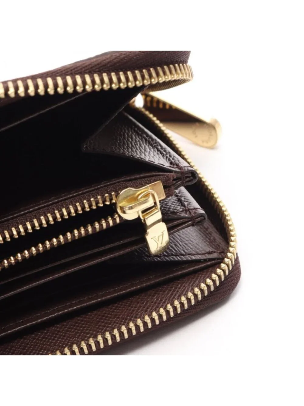 Louis Vuitton Round Wallet Zippy Canvas